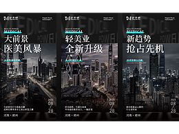 美業(yè)醫(yī)美造勢(shì)宣傳會(huì)議招商商業(yè)海報(bào)