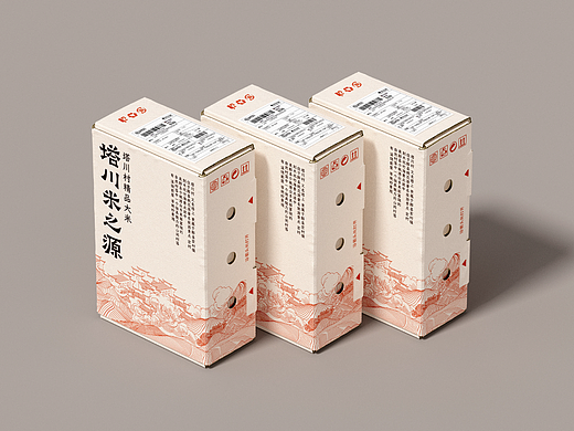 塔川米之源×SansStudio｜精品大米产品系列包装设计
