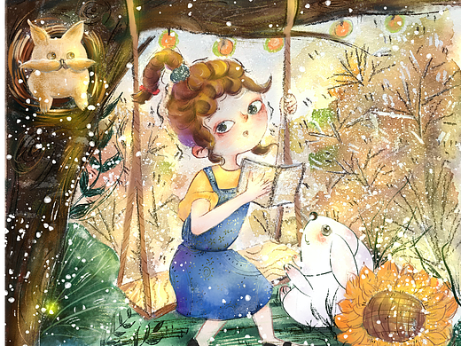 儿童插画（个人主页-ZNjYxNzI2MjQ=） - 儿童插画 - 站酷设计师钰雯稳原创素材 - 站酷ZCOOL