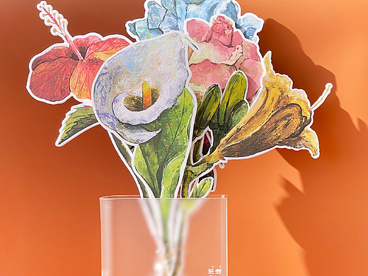 诗酒趁年华花瓶（个人主页-ZNjU1NjM3MDg=） - 生活用品 - 站酷设计师坚强的冬不拉原创素材 - 站酷ZCOOL