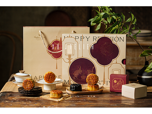 月饼礼盒美食拍摄