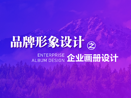 【宣传品设计】企业宣传画册设计项目案例