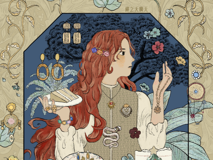 圣诞插画海报