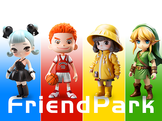 给小伙伴做的游戏人设图