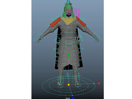 maya修型绑定，表情制作