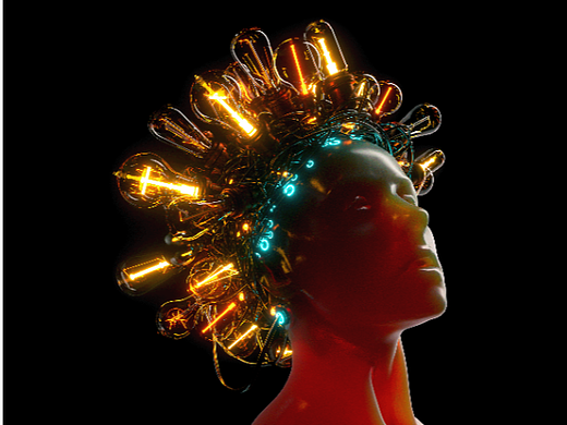 C4D虚拟人物头像【帽子戏法】