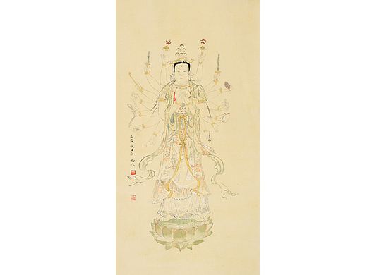 觀音大士（個(gè)人主頁-ZNjI1MjU5MjQ=） - 繪畫 - 站酷設(shè)計(jì)師jilelaoren原創(chuàng)素材 - 站酷ZCOOL