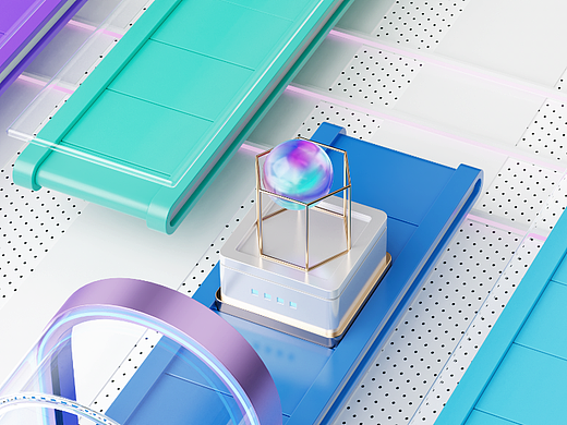 C4D运动图形动画视频
