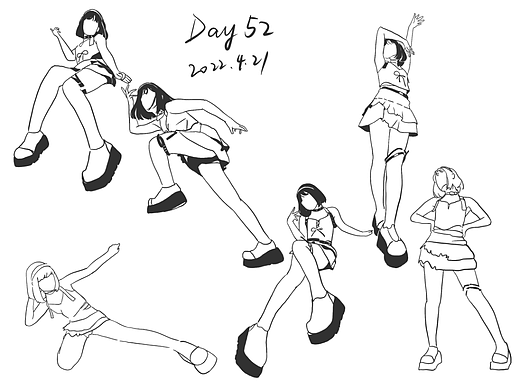 #速写60天挑战赛 day52 @速写班长