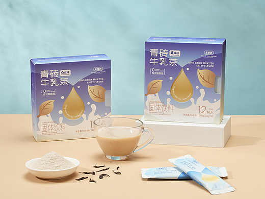 青砖茶固体饮料-让奶茶更便携，想喝就可以喝