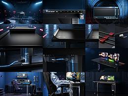 电竞升降桌子-动态渲染短片