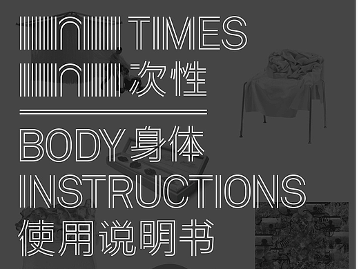 “N次性展览 身体使用说明书”论坛及展览视觉系统2013