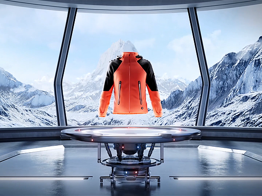 迪桑特SKY双板滑雪锁温棉服2023