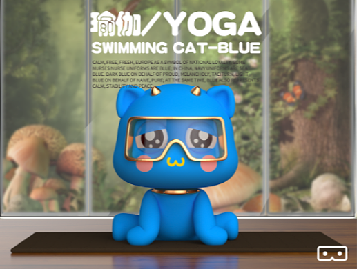 IP泳镜喵【SWIMMING CAT】
