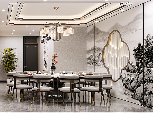 新中式餐厅——徽派建筑