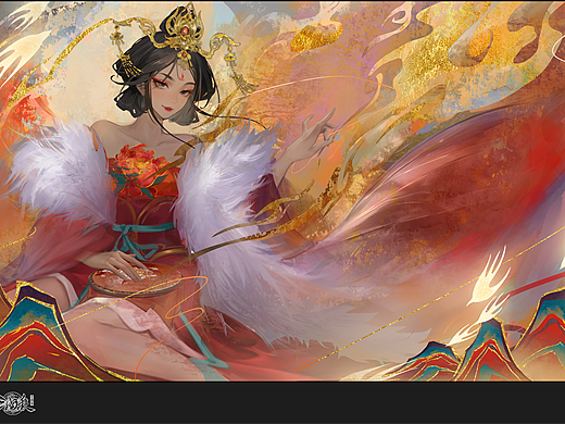 “蜀绣江山”————三国杀 族·吴苋