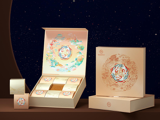 月映山河丨2023茅台集团酒店中秋月饼创意设计