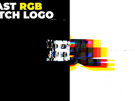 AE模板|简洁快速故障标志LOGO演绎广告游戏电影预告片