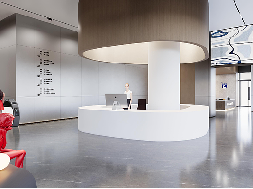 星合广场写字楼大堂