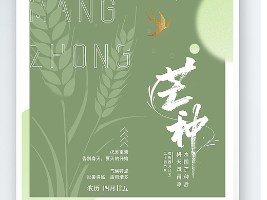 芒种海报