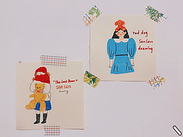 一些彩色铅笔手绘