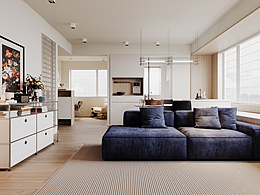 木石效果表现——现代风格