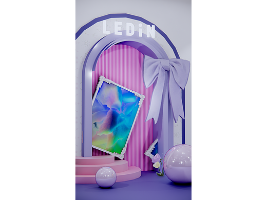 色彩渐变的表现