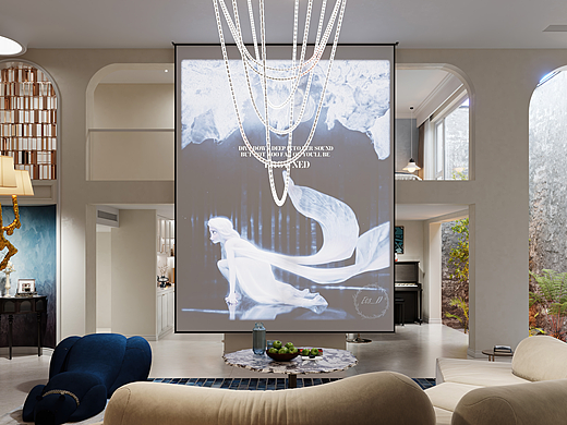 美是现代别墅 别墅 地下室