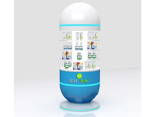 亚克力胶囊展示道具形状产品有机玻璃异型胶囊展示制品