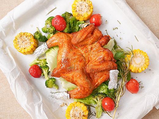 烤雞（個人主頁-ZNjYzMTkzNjg=） - 美食攝影 - 站酷設(shè)計師LXLION原創(chuàng)素材 - 站酷ZCOOL