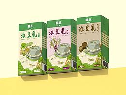 研磨的豆乳-開鑫浓豆乳 × 站酷
