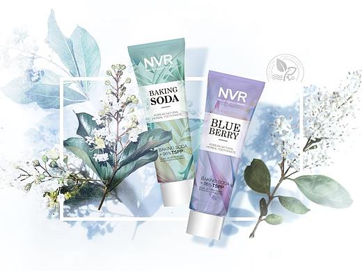 NVR植物精粹牙膏设计