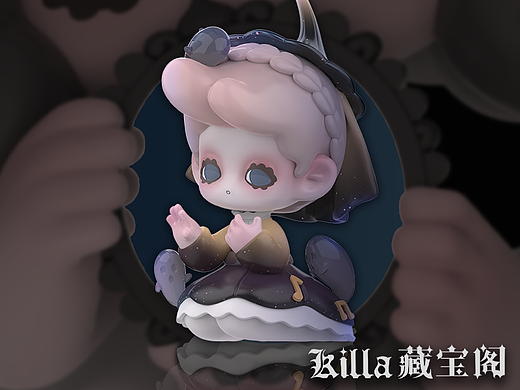 潮玩盲盒ip设计丨【KILLA藏宝阁】