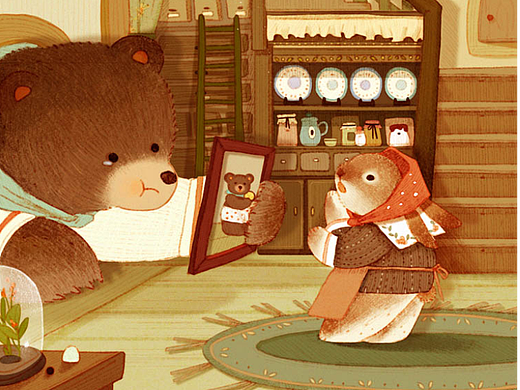 绘本《Where Is Baby Bear》