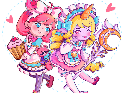 英雄联盟咖啡甜心同人