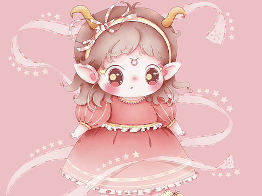 iPad画画丨十二星座 金牛座