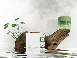 伊之詩丨積雪草水潤保濕面霜丨化妝品包裝設計