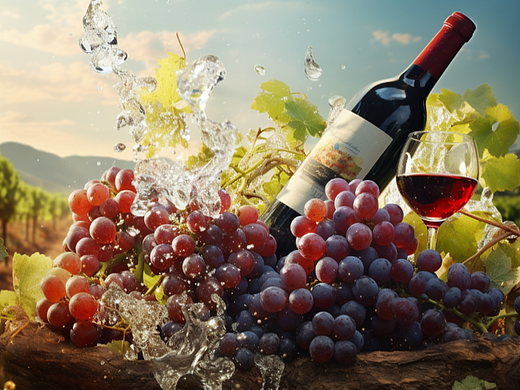 AI创作-葡萄酒（个人主页-ZNjU3ODExNjg=） - AI作品 - 站酷设计师JackLaw2017原创素材 - 站酷ZCOOL