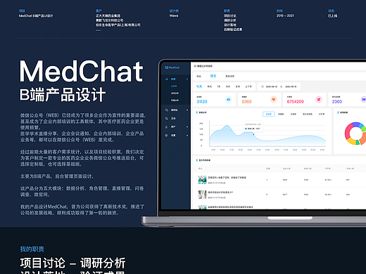 B端产品设计数据分析后台（一个以前的项目）