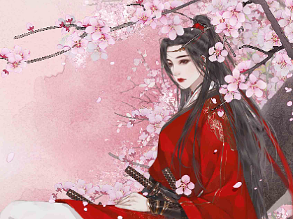 桃花灼灼