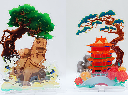 沧州-特色建筑系列立牌