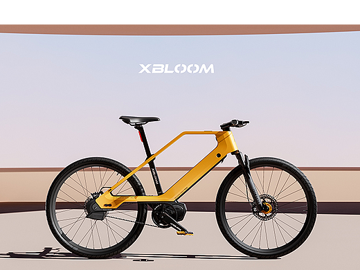 100KR Ebike K1 PRO 动态产品渲染