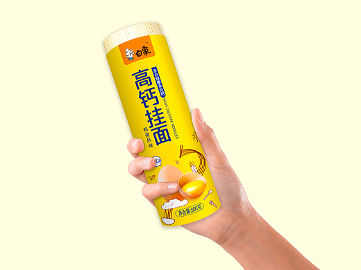 白象挂面高钙挂面包装设计