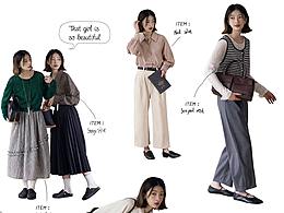 服裝櫥窗剪輯視頻