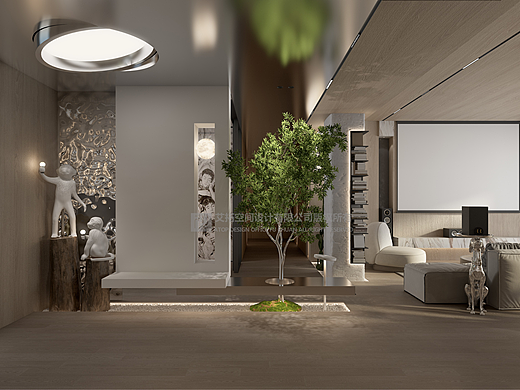 异地设计丨当大平层遇到现代极简会碰撞出怎样的火花？