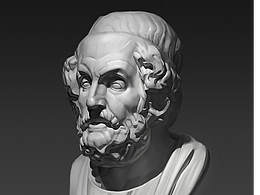 石膏头像-关于素描基础的研究