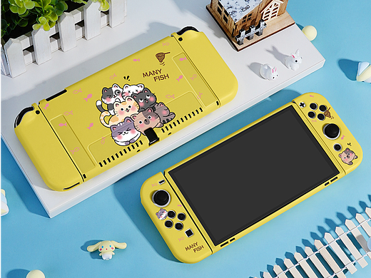 switch 猫吃鱼保护套