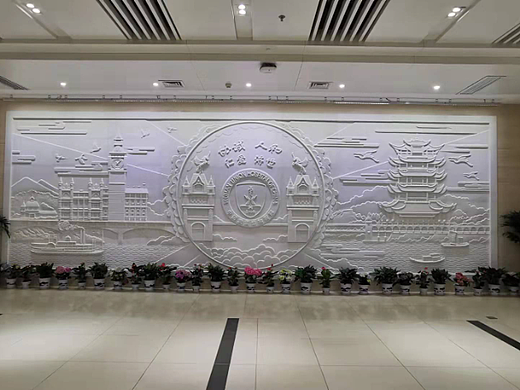 医院住院部壁画浮雕设计