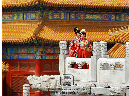 对不起钱钱，我真的很想拍这组故宫婚纱照