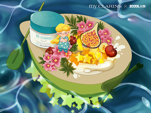 my CLARINS 「美肌植愈记」——持续好眠秘境
